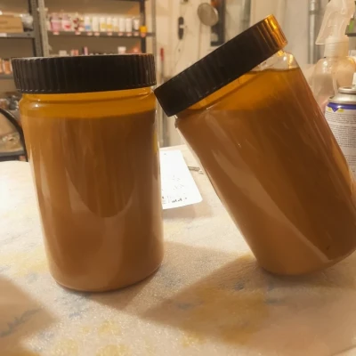 ارده سنتی دوآتیشه سبوس دار . با کیفیت عالی . رفع کاهش کلسترول بد و کاهش فشار خون بالا(1000گرمی )