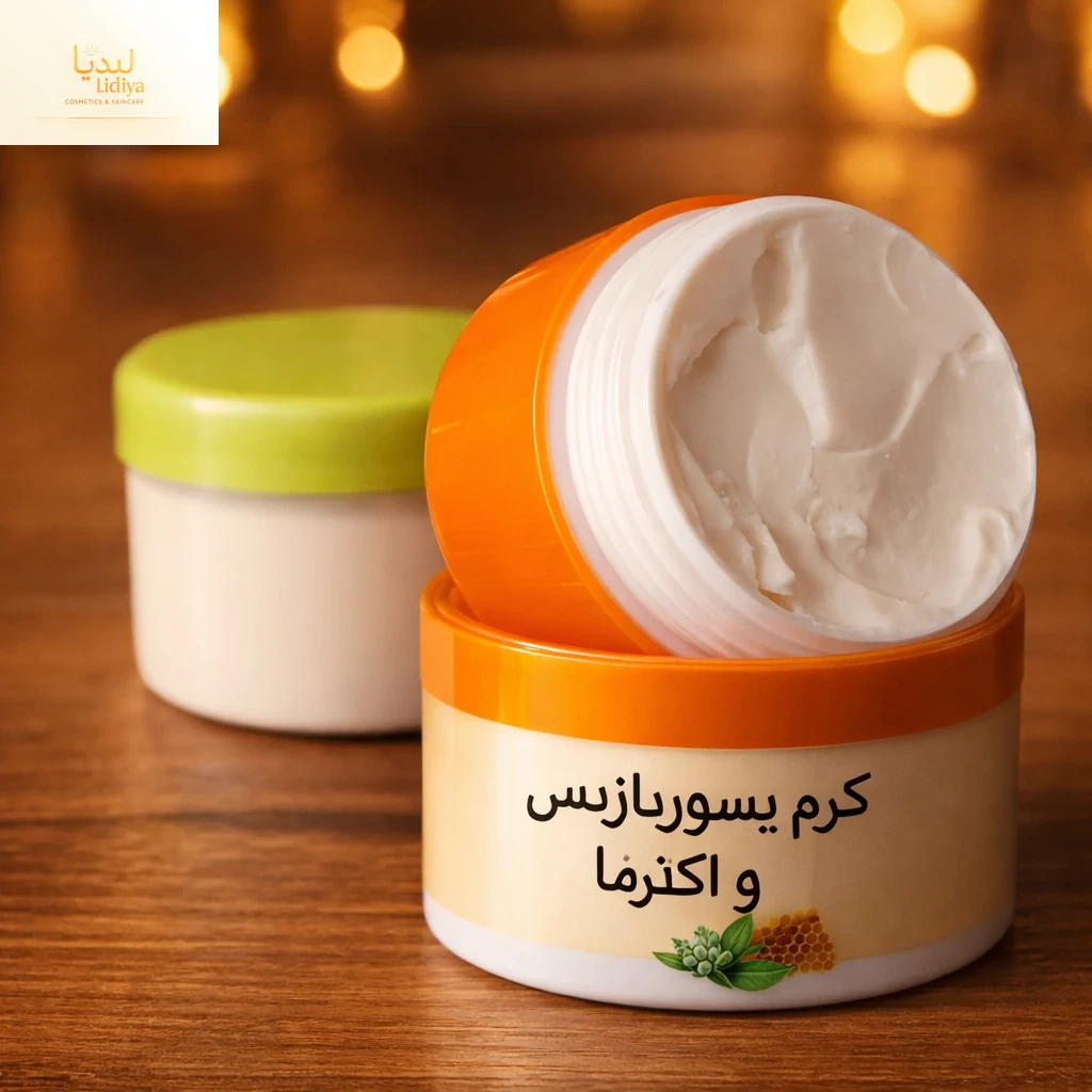 کرم  پسوریازیس و اگزما همه کاره موم عسل و مروارید برطرف کردن پسوریازیس تضمینی و ضد چروک قوی و ابرسانی پوست (30 گرمی )