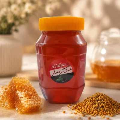عسل گرده دار خالص (سبلان )( یک کیلویی) . کمک به کاهش پیشرفت بیماری‌های صعب العلاج و ام اس