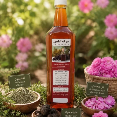 سرکه انگبین سودایی (یک لیتری )