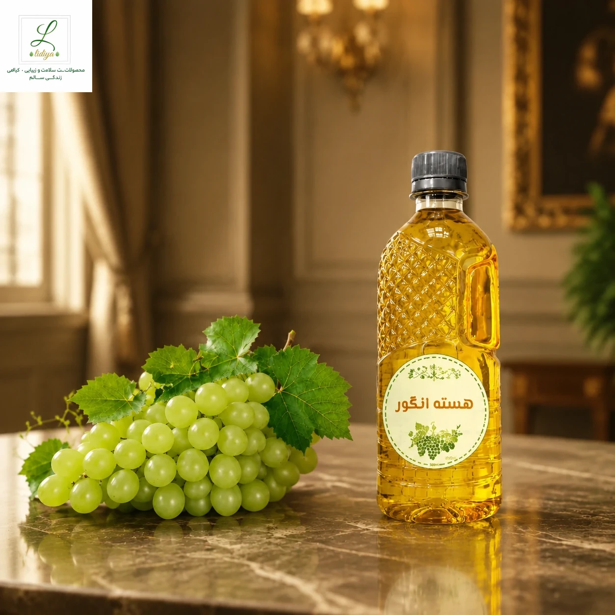 روغن هسته انگور با کیفیت عالی (250 میل )