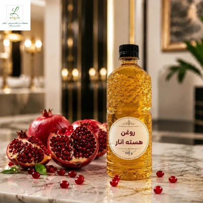روغن هسته انار با کیفیت عالی (نیم لیتری )