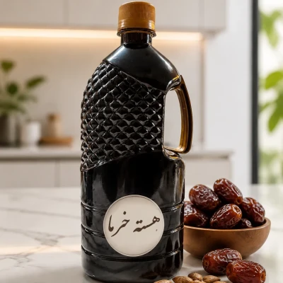 روغن هسته خرما با کیفیت عالی( یک لیتری )