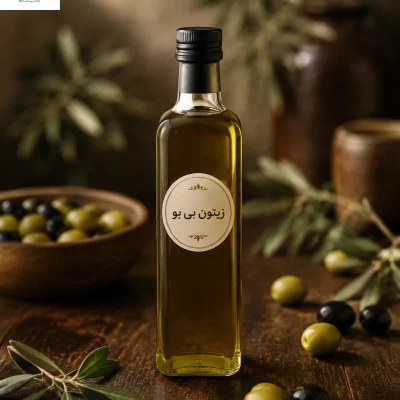 روغن زیتون بکر بی بو (نیم لیتری)