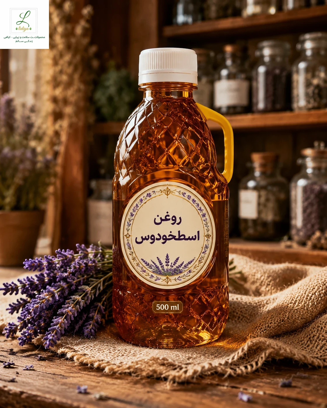 روغن اسطوخودوس مرغوب ( نیم  لیتری )